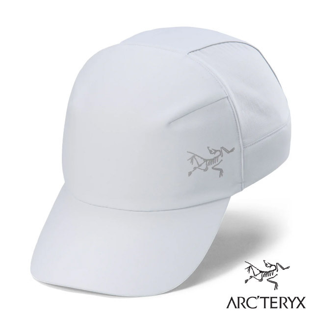 【ARCTERYX 始祖鳥】Calvus 防曬透氣LOGO棒球帽子.遮陽帽.鴨舌帽/X000006346 沈靜灰✿30E010